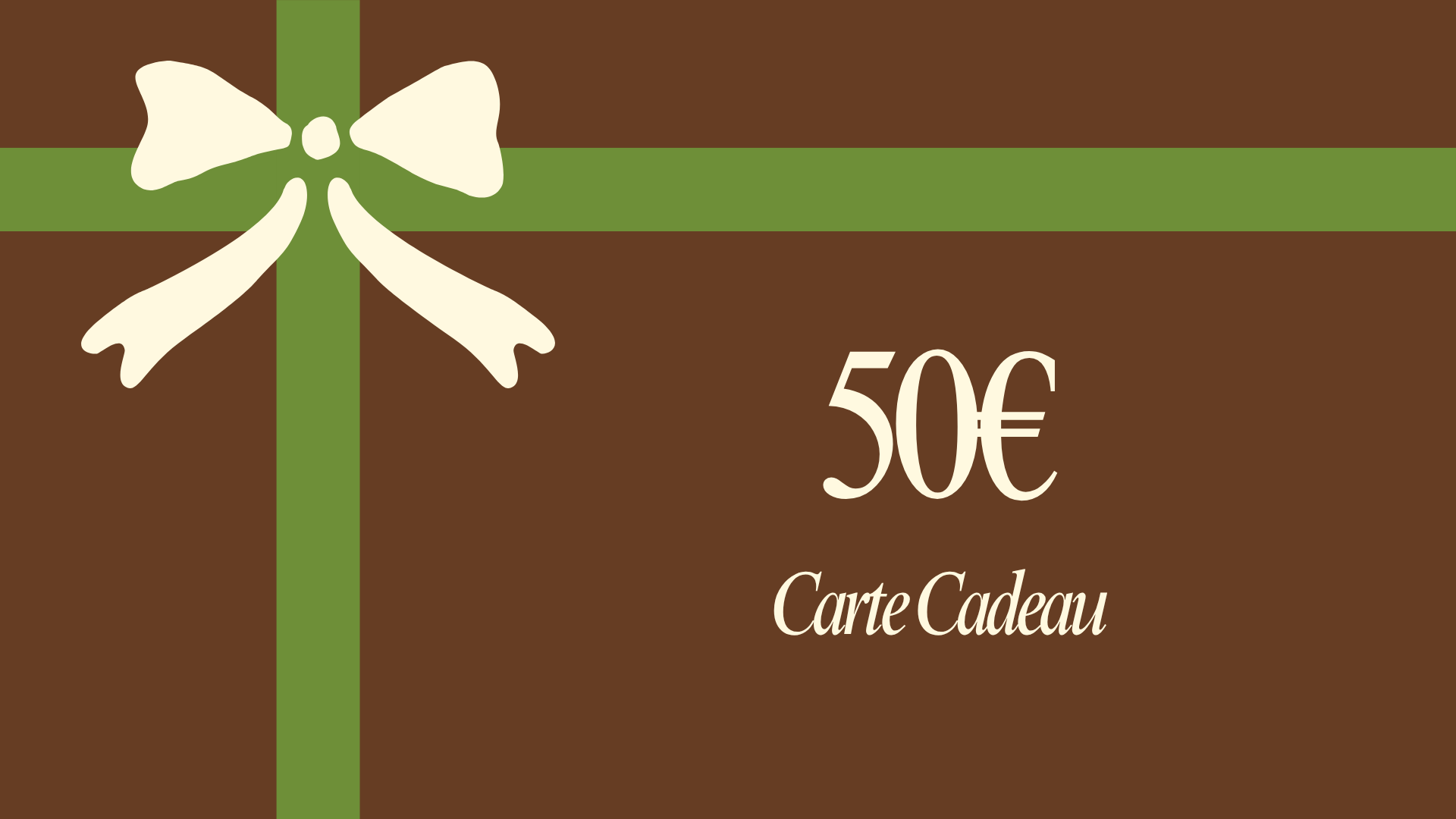 Carte Cadeau